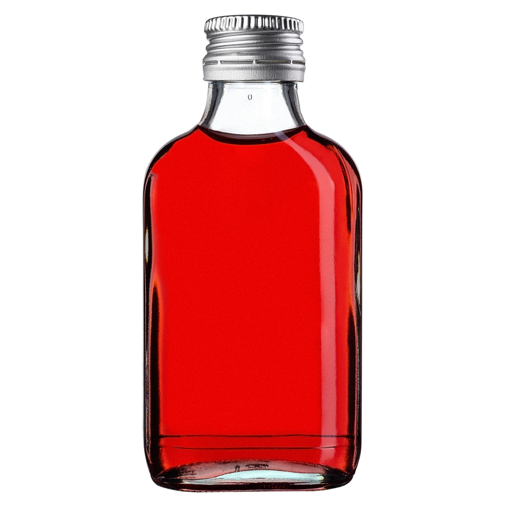 KADAX Flask Bottle 100ml Con Tappo Argento 10pz.