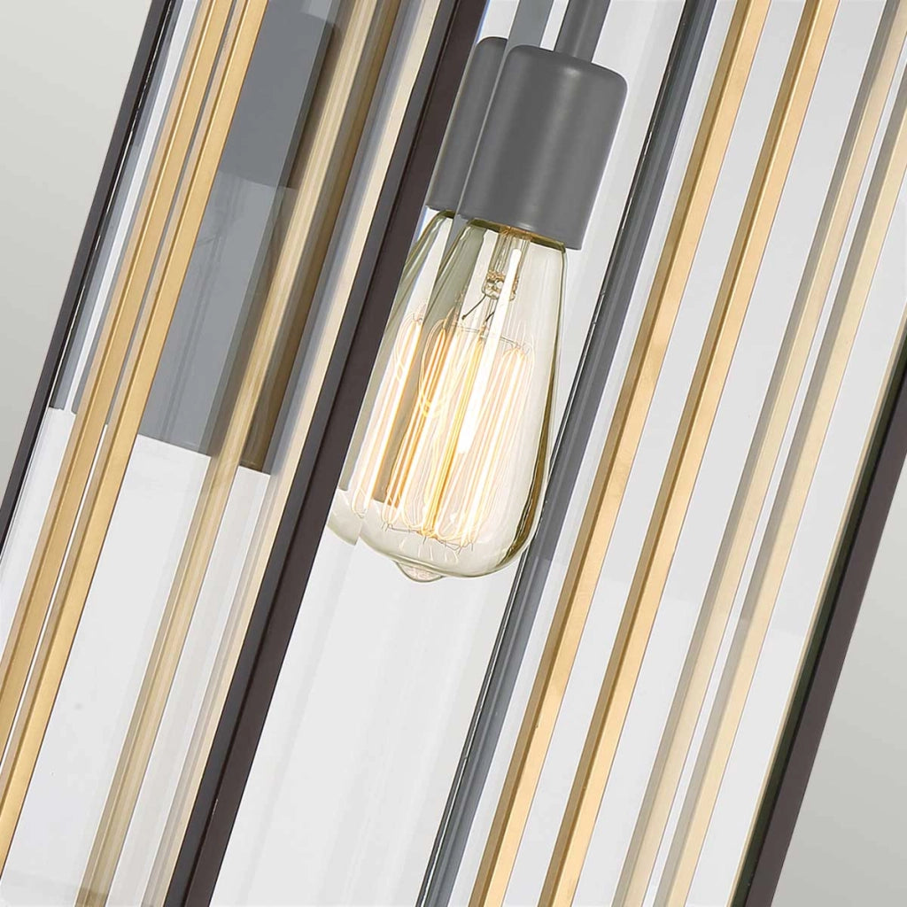 Applique esterna Goldenrod Quoizel bronzo E27 60W IP44