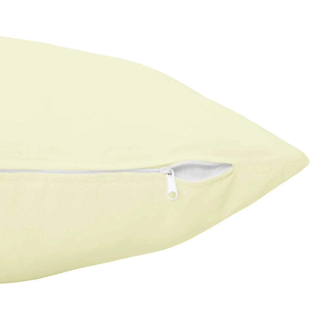 Cuscino con cuscino HEERLEN 2 pz Crema Poliestere 923969