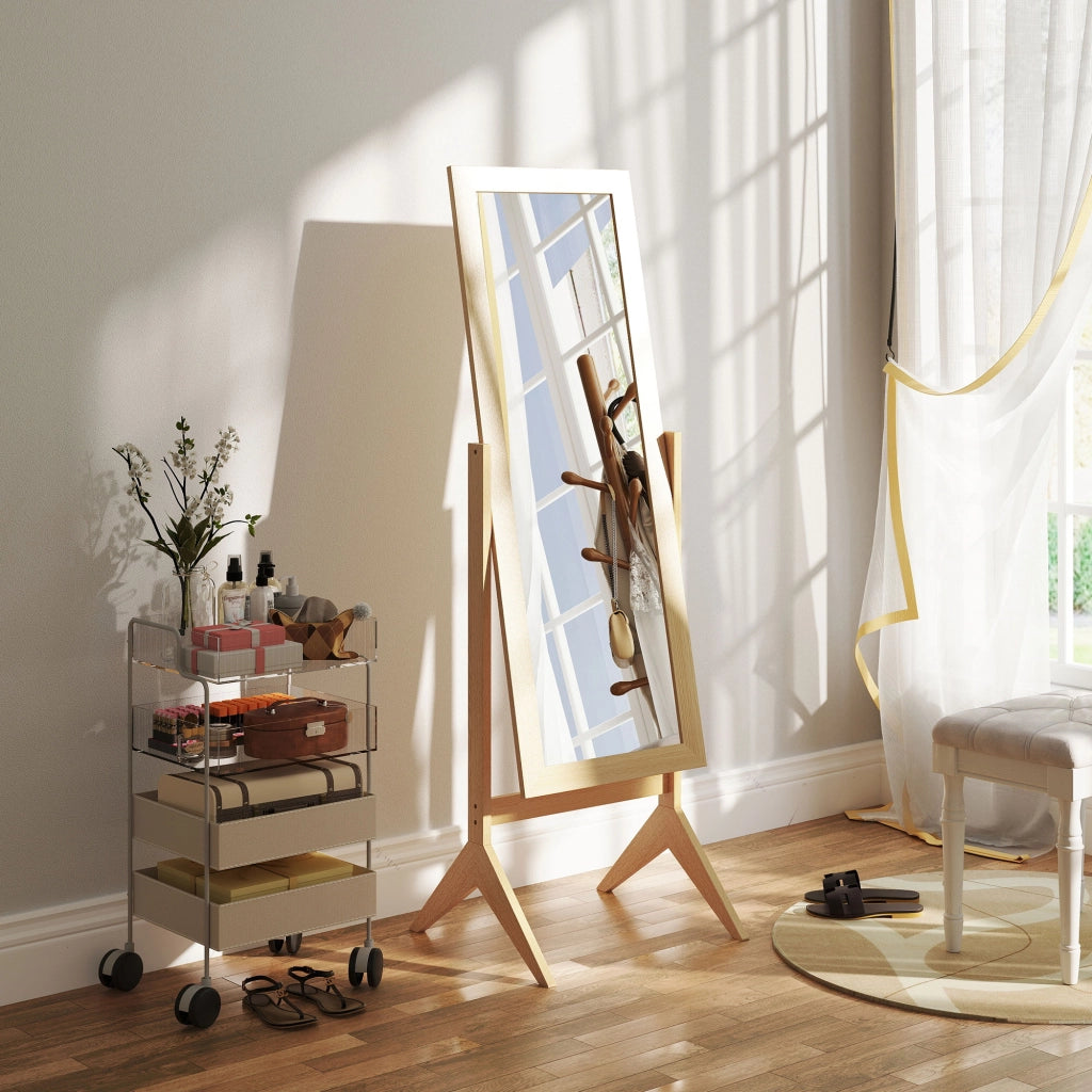 Specchio da Parete Cornice Roble ¨C Minimal ¨C 47x46x148 cm