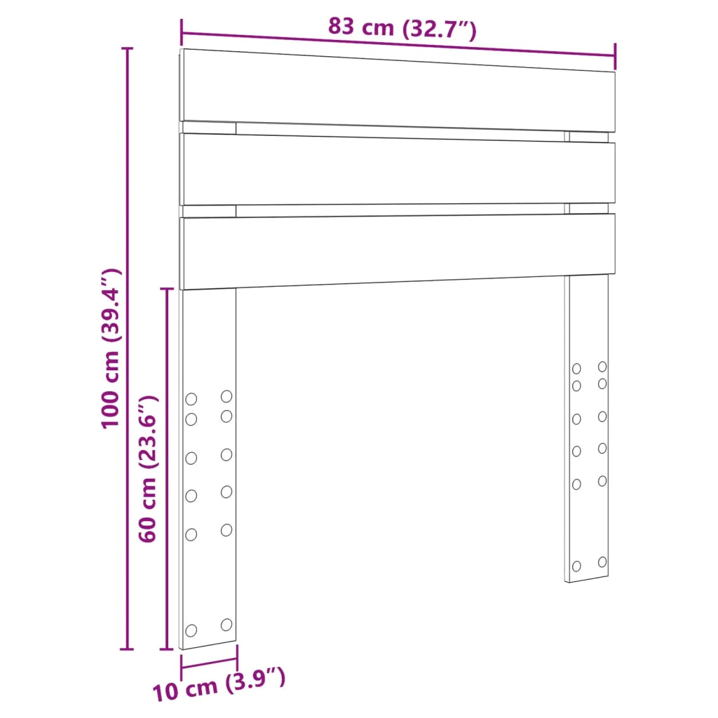 Testiera | Testata Legno vecchio Legno multistrato