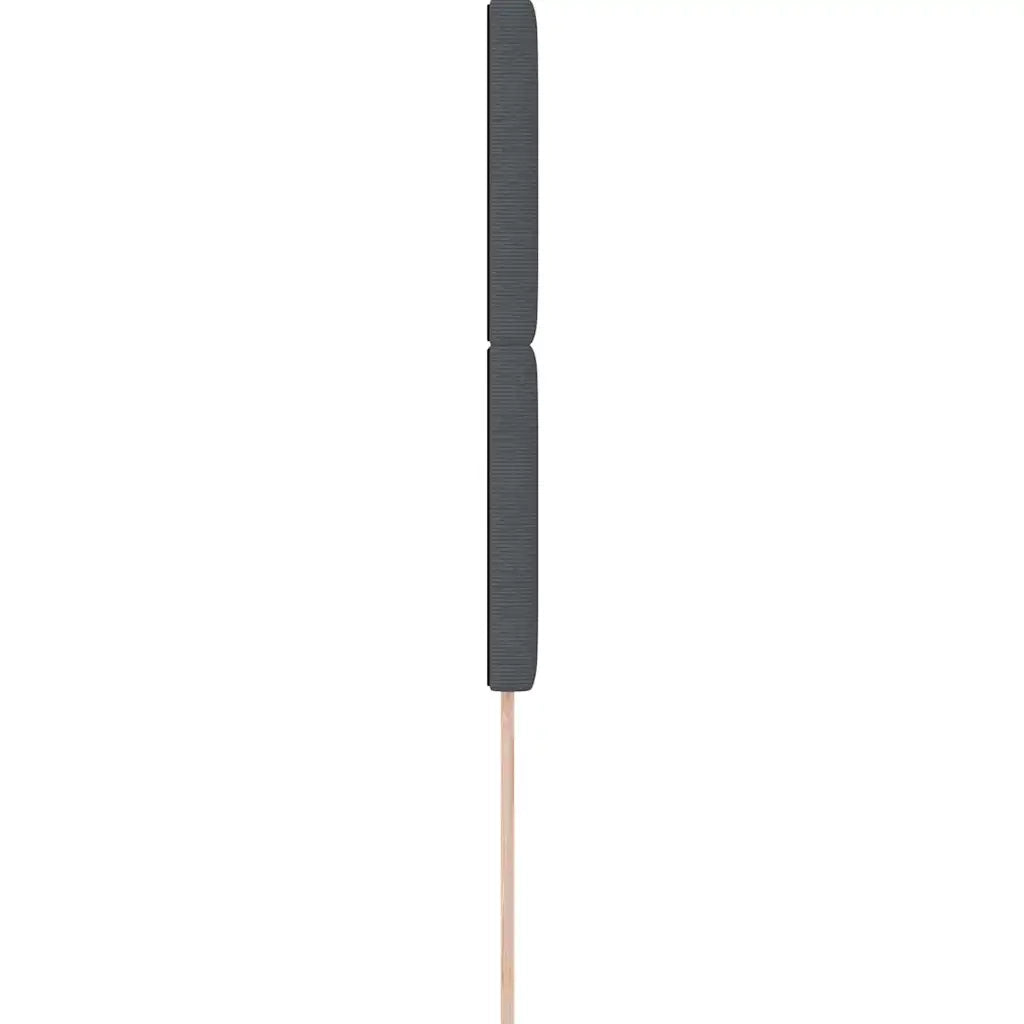 Testiera | Testata Grigio scuro 80 cm Tessuto in Cords