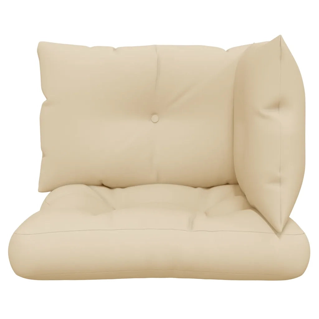 Cuscini per Pallet 3 pz | Cuscini per sedie Beige in Tessuto