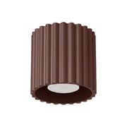 Plafoniera AURA 1 marrone GU10