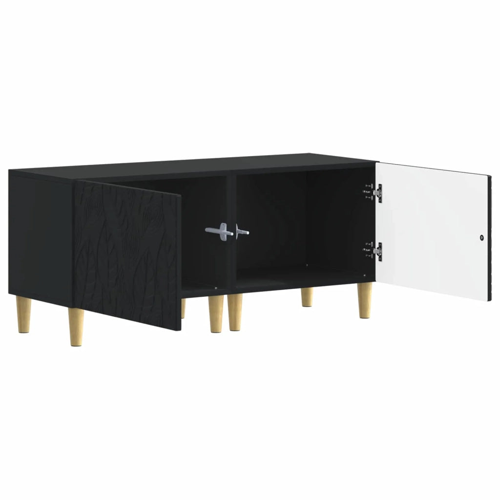 Mobile TV Nero Legno ingegnerizzato 897116