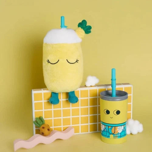 Fuzzie Pip - Borraccia termica da 360 ml con rivestimento in peluche