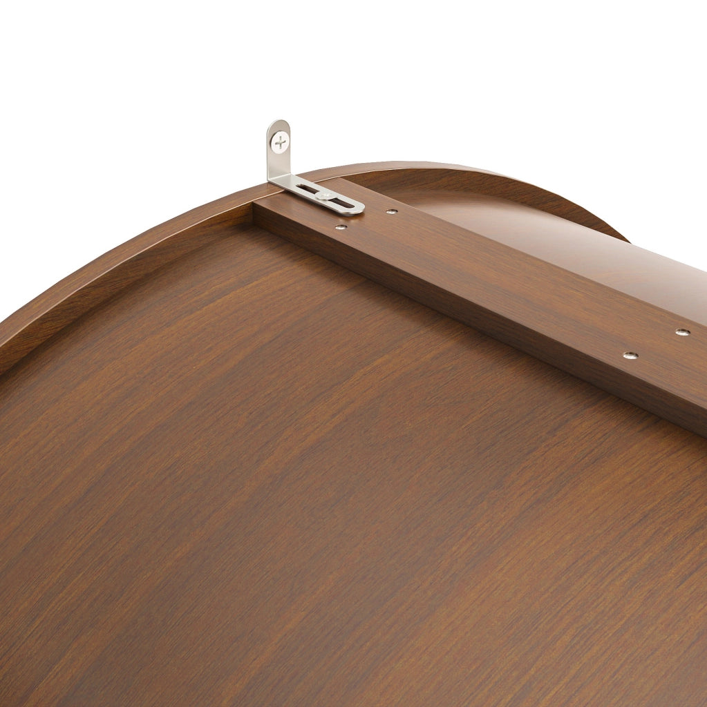 Armadio con ante curve in rattan, 80x50x179 cm