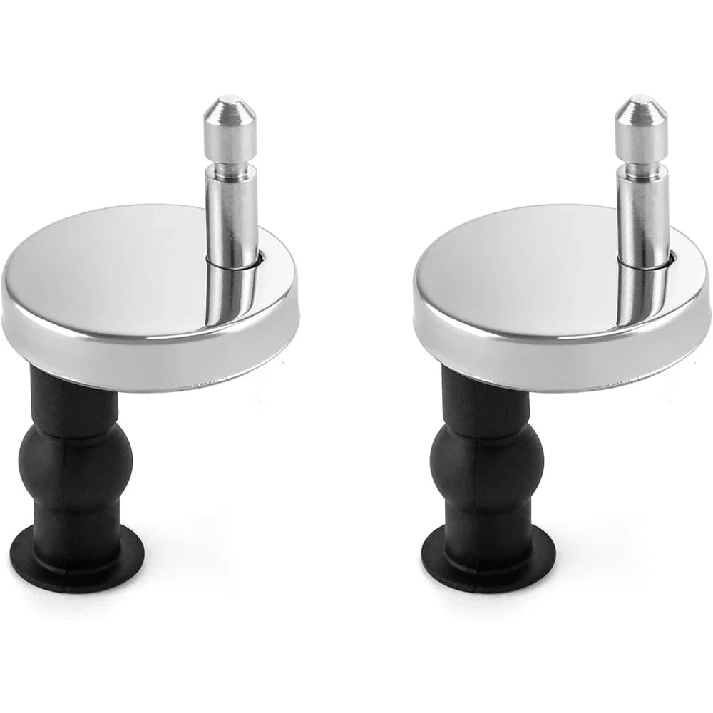 Qwork bisagras tapa wc con tornillos accesorios para montar y fi