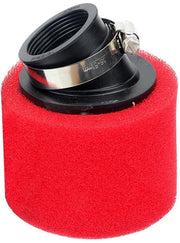 Filtro doppio schiuma per motocicletta - filtro a spugna - accessorio da montare - lavabile - diametro 35 mm - alta portata d'aria - duraturo - Filtro d'aria a spugna