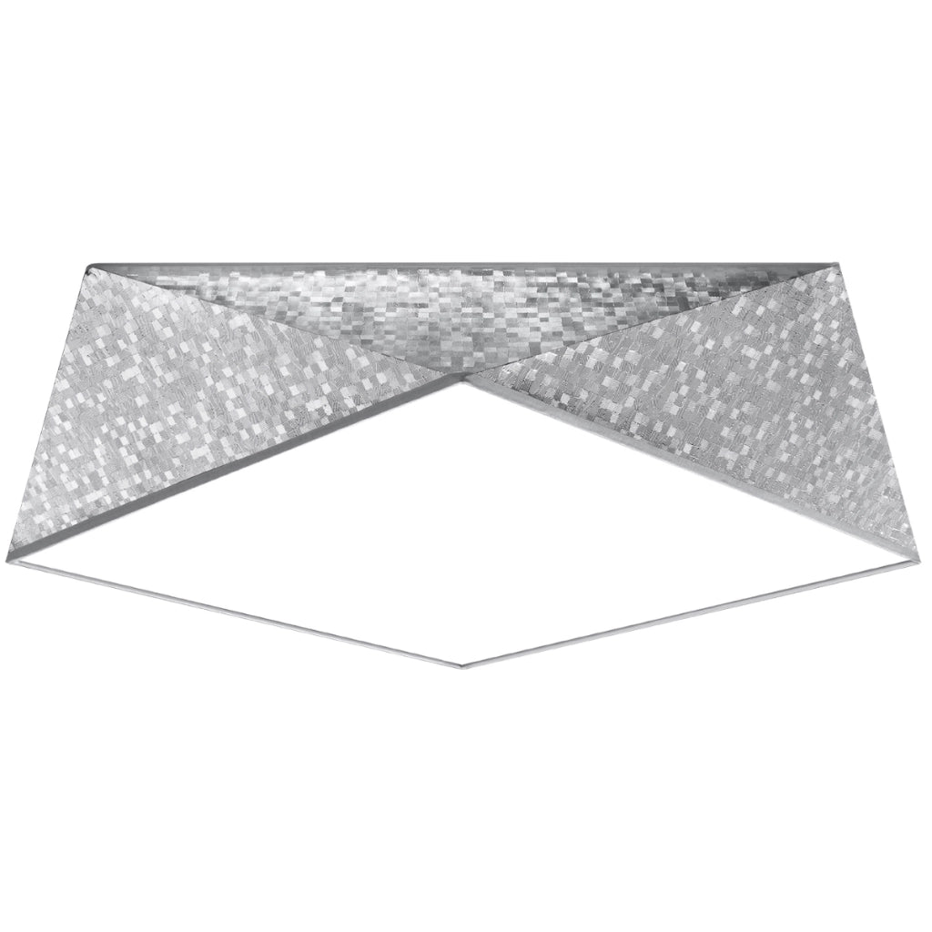 Lampada da soffitto HEXA 45 argento
