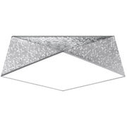 Lampada da soffitto HEXA 45 argento