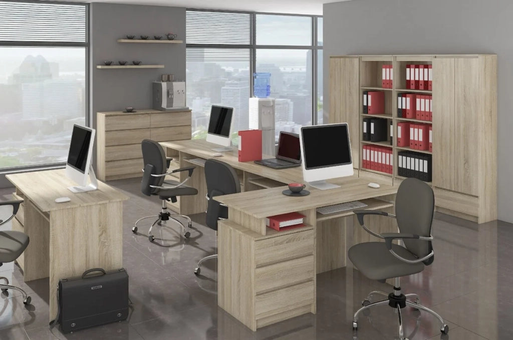 Armadio da ufficio AKORD R80 Sonoma Quercia 80 cm 80x35x180 cm