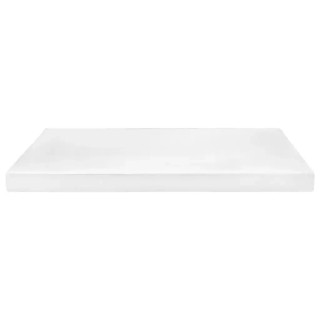 Materasso 90x200 cm 7 Zone Schiuma di Poliuretano 10 cm H2 H3
