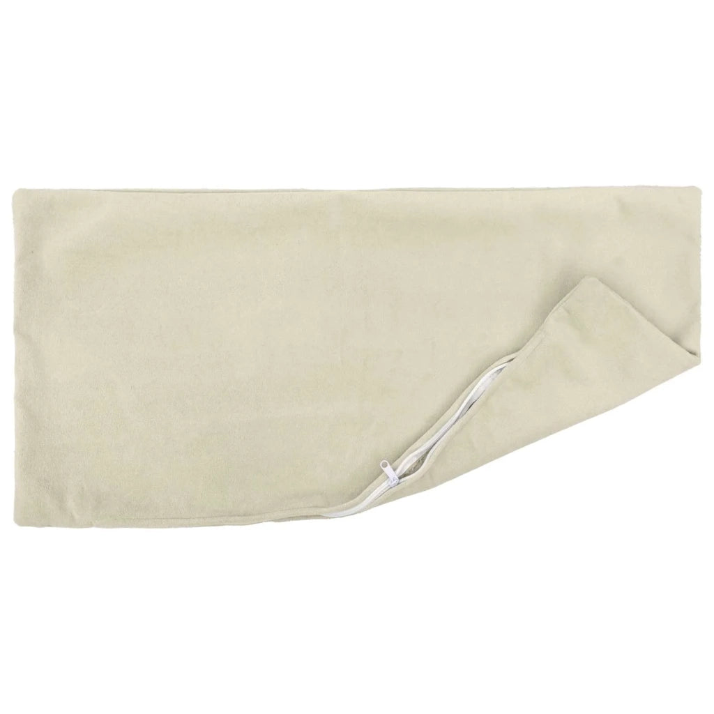 Cuscino 2 pz HEERLEN Crema 40 x 80 cm Fleece in microfibra 925804