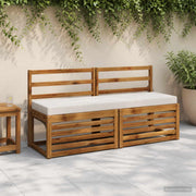 Cuscini per Panchina a 2 Pezzi SOEST 2 pz 100% Poliestere 949899