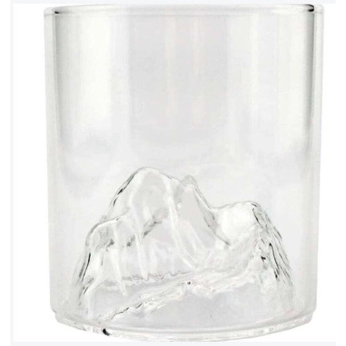 Bicchiere da whisky con ghiaccio on the rocks