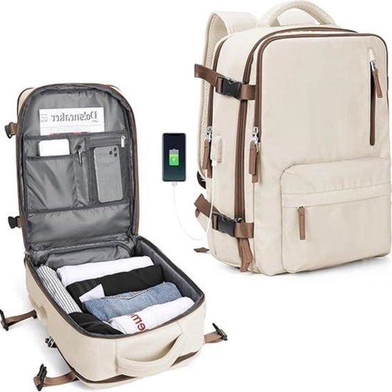 Borsa a Mano con USB - Impermeabile - 40x20x25 cm
