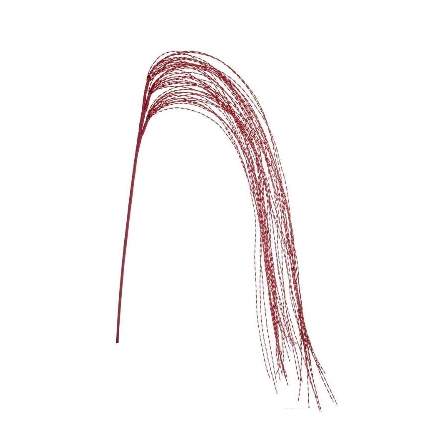 RAMO ARTIFICAILE CAPELLI D'ANGELO ROSSO BIZZOTTO 28X130H