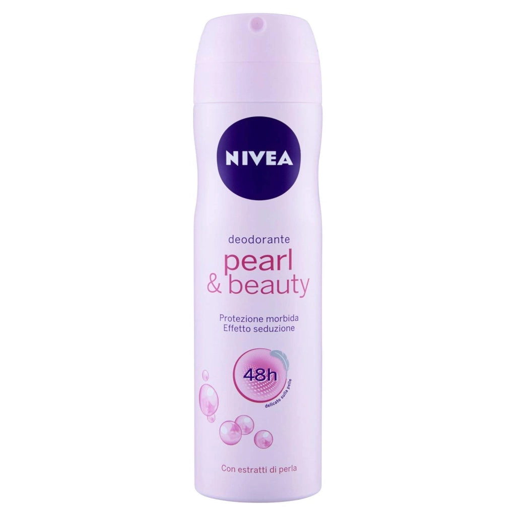 SET 3 NIVEA DEO SPRAY 150ML PEARL E BEAUTY