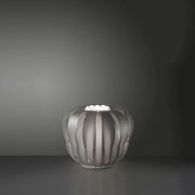 Lampada Ricaricabile Da Tavolo Queen Polilux ® Argento 1 Luce Led D29Cm