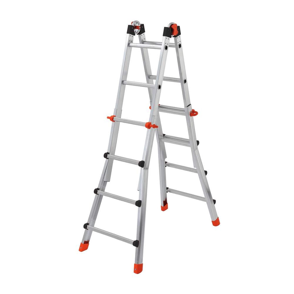 Scala Telescopica Multifunzione Peppina ALU125 Gierre Formato: 4+4