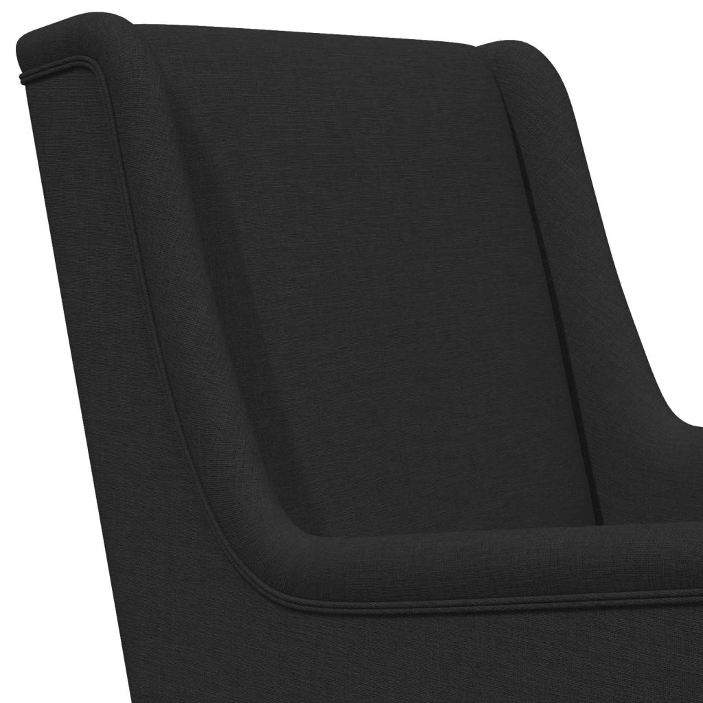 Poltrona | Sedia Relax Nero Tessuto