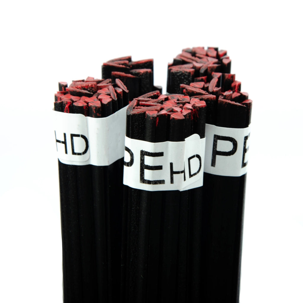 Saldatura Plastica PEHD Nero 100g – Granuli di Alta Qualità | Filo 42 cm, Temperatura 260-310°C | Per PE, HDPE, PEHD