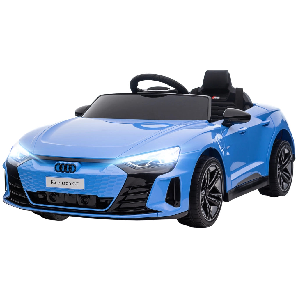 Coche elettrico per bambini 3+ anni Audi RS e-tron GT ¨C zephmum ¨C 103x58x41 cm blu