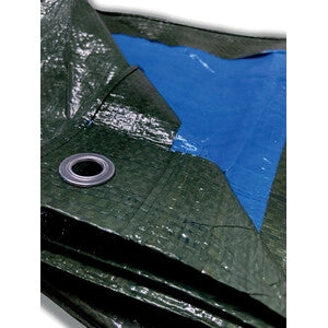 TELO OCCHIELLATO PE VERDE/BLU  6X 8M 90 GR
