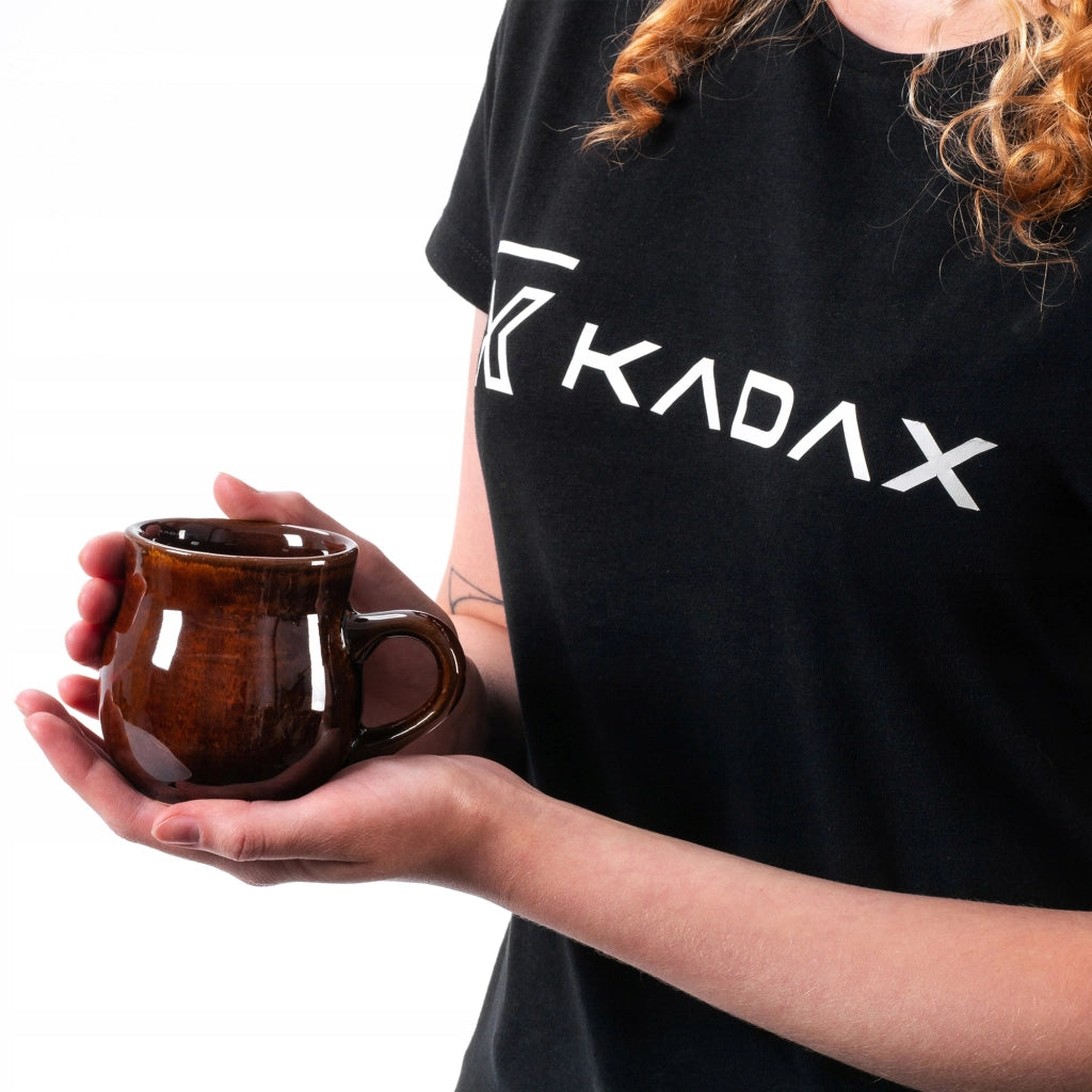 Tazza da vin brulé KADAX da 250 ml in gres con manico, ideale come regalo. Ceramica