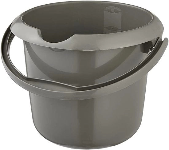Emmer con scala di cottura integrata e manico ergonomico 5 l - grigio ecologico