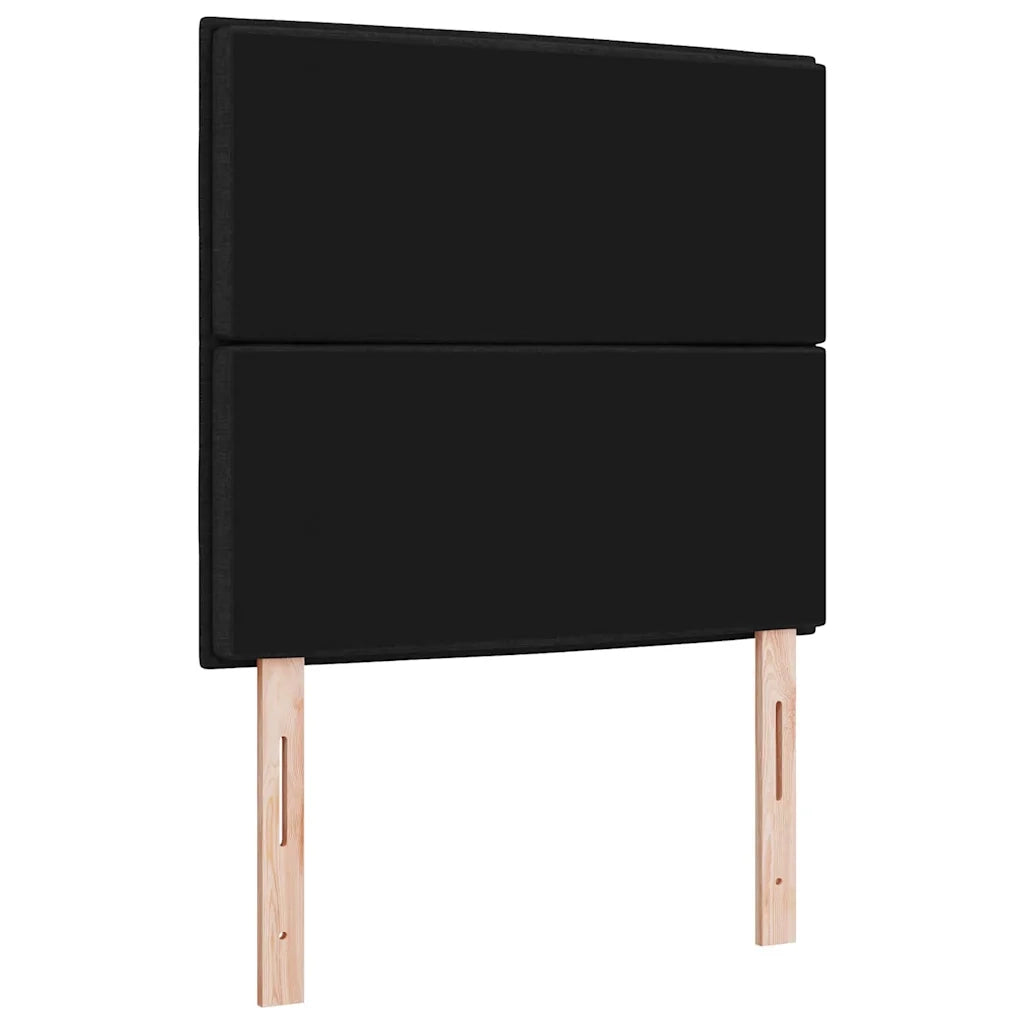 Testiera | Testata Nero 90 cm Tessuto