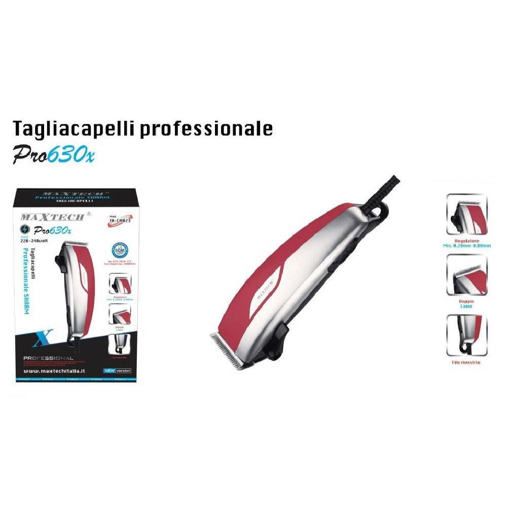 Trade Shop - Tagliacapelli Professionale Elettrico Rasoio Per Capelli Barba Basette Ta-ca023 -