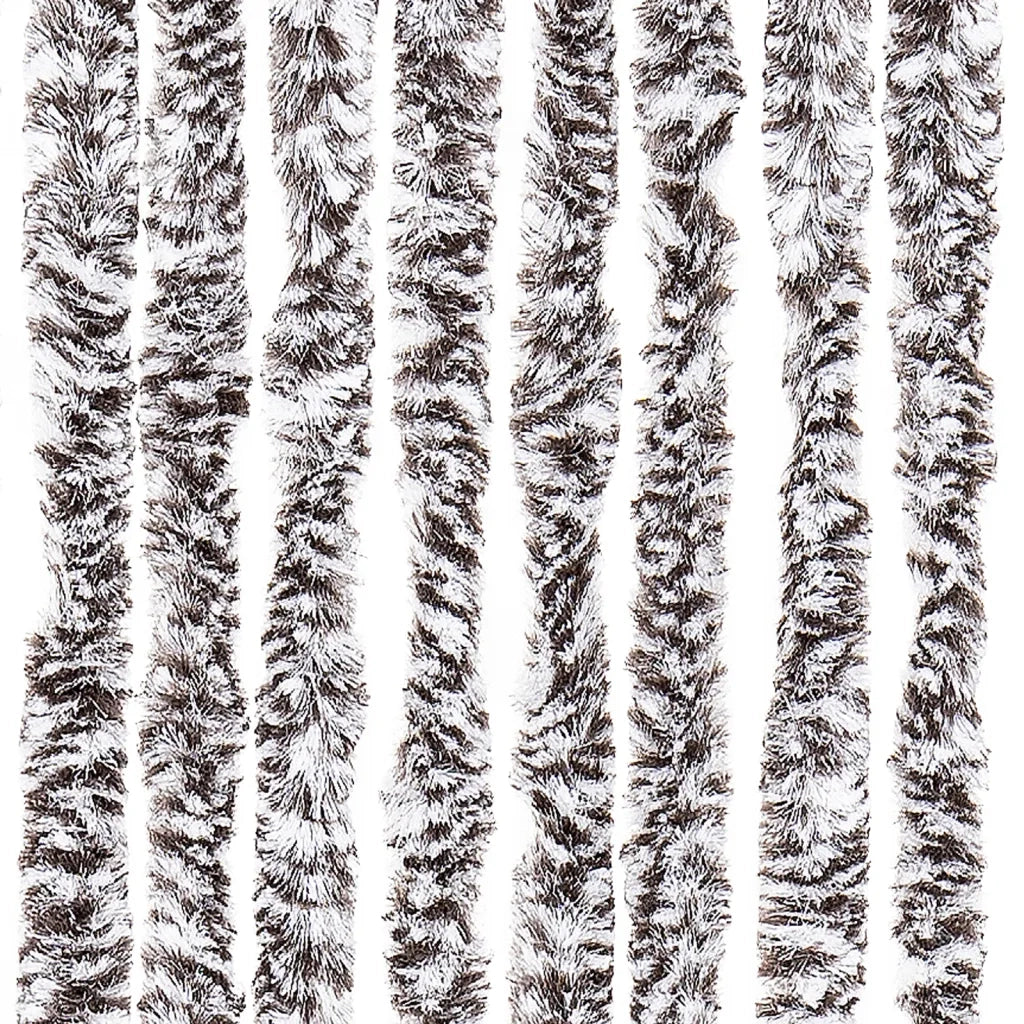 Zanzariera Marrone e Beige 90x220 cm Ciniglia CFW5024040