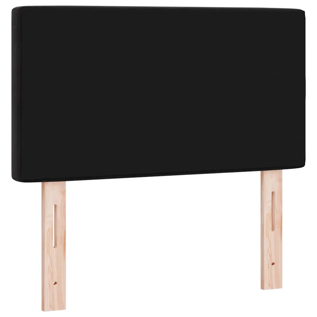 Testiera | Testata Nero 80 cm Velluto