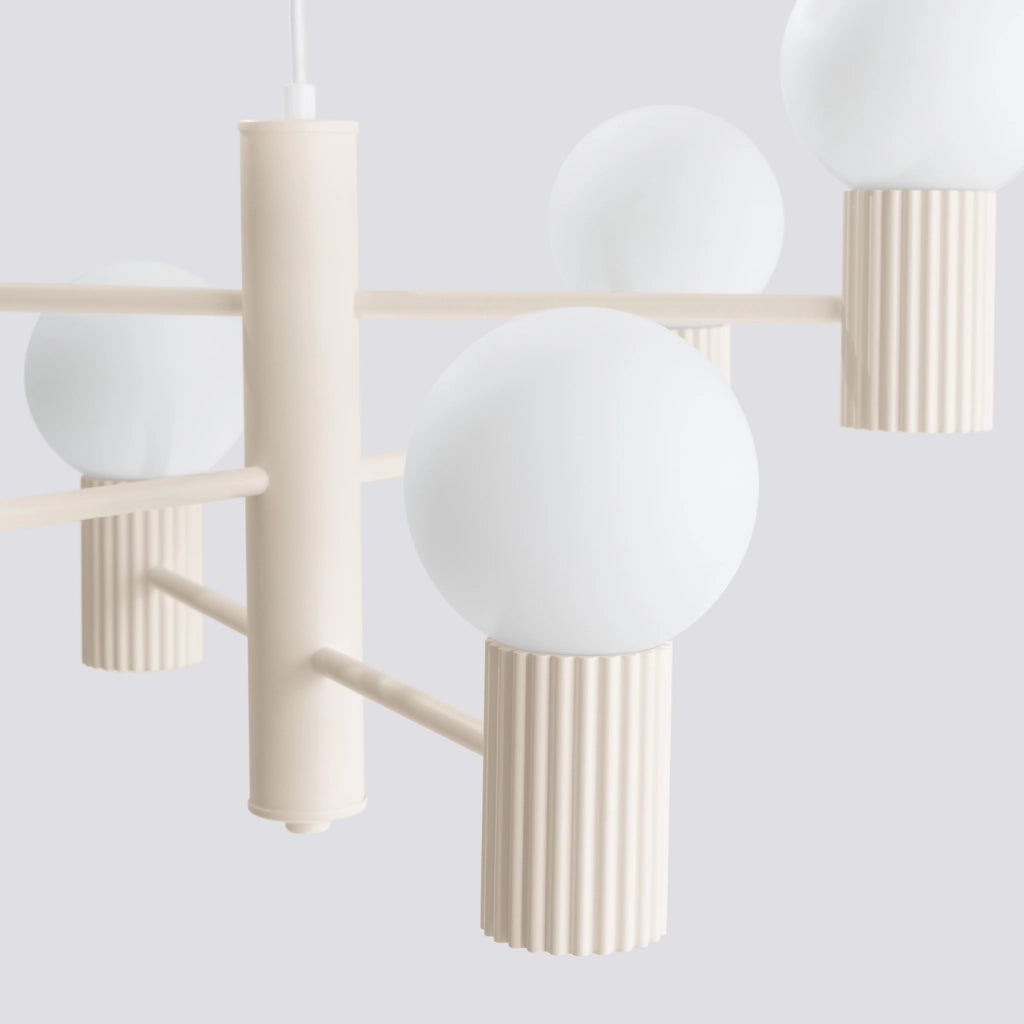 Lampadario HALO 6 beige