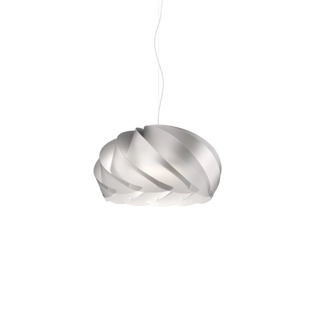 Sospensione Moderna Half Globe Polilux ® Argento E Metallo Cromo 1 Luce E27
