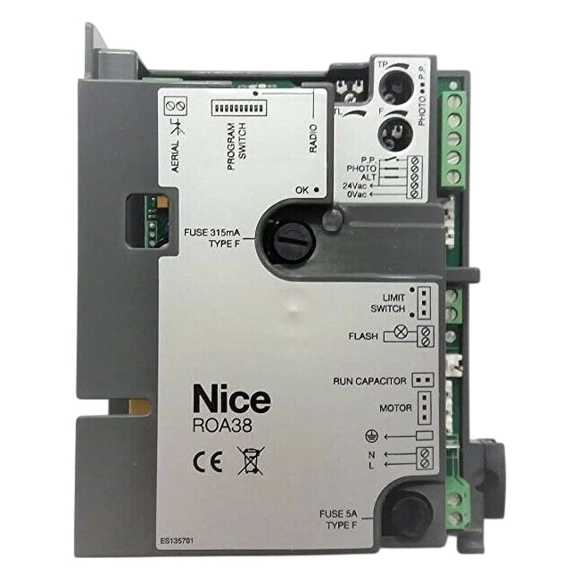 NICE ROA38 QUADRO ELETTRONICO PER ROX600 THOR