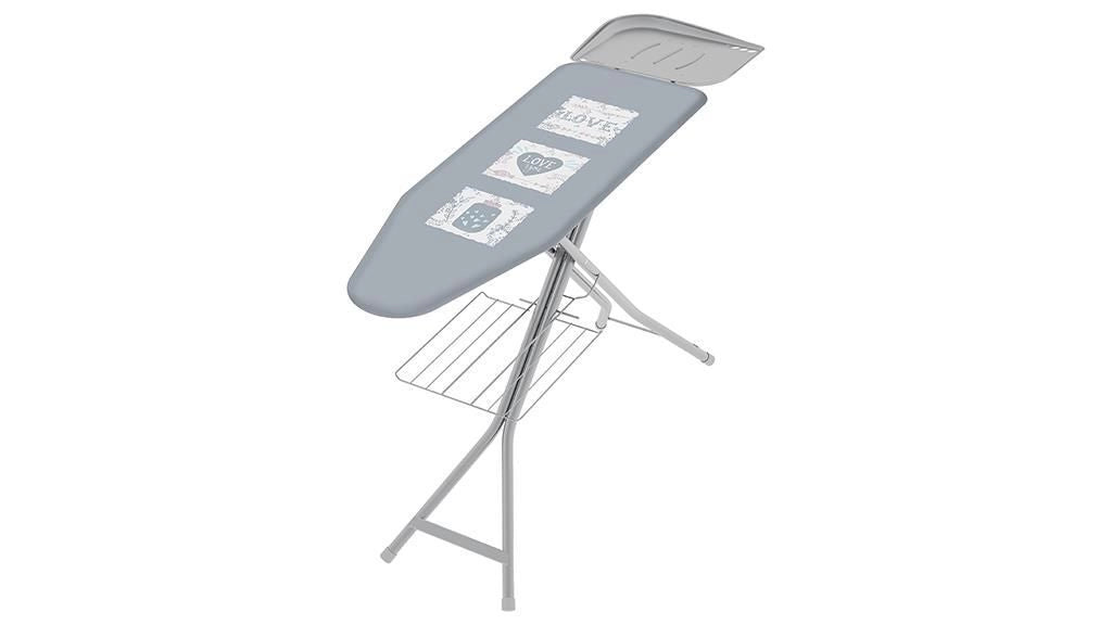 Colombo CLM850137 Turbo Vapor Asse da Stiro 120x40 cm 6 posizioni altezza fino a 95 cm portacaldaia 10 Kg griglia portabiancheria colore Grigio