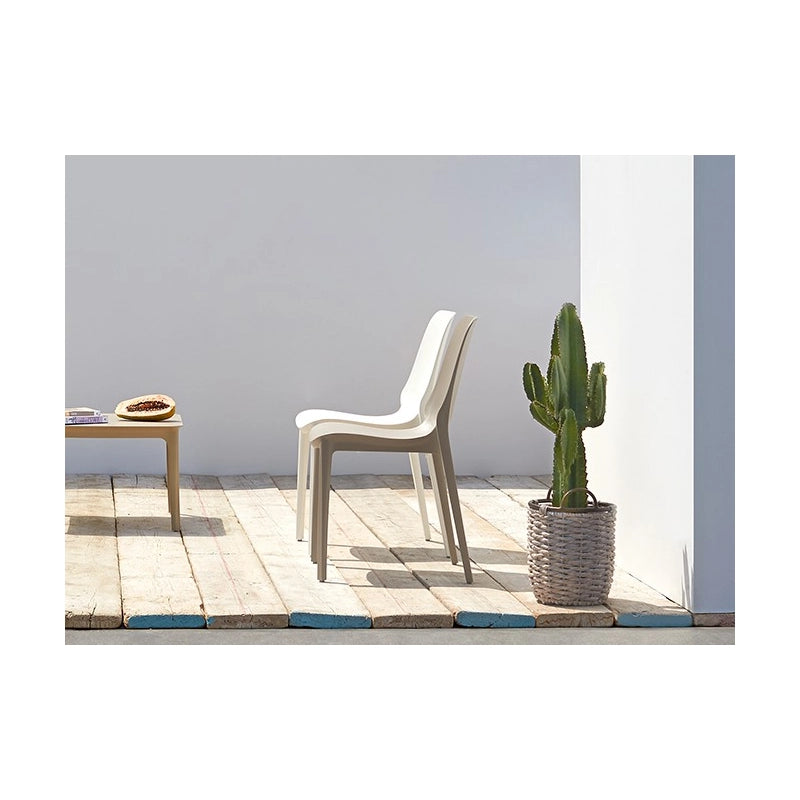 SET 6 SEDIE GINEVRA TECNOPOLIMERO SCAB DESIGN - Lino 11