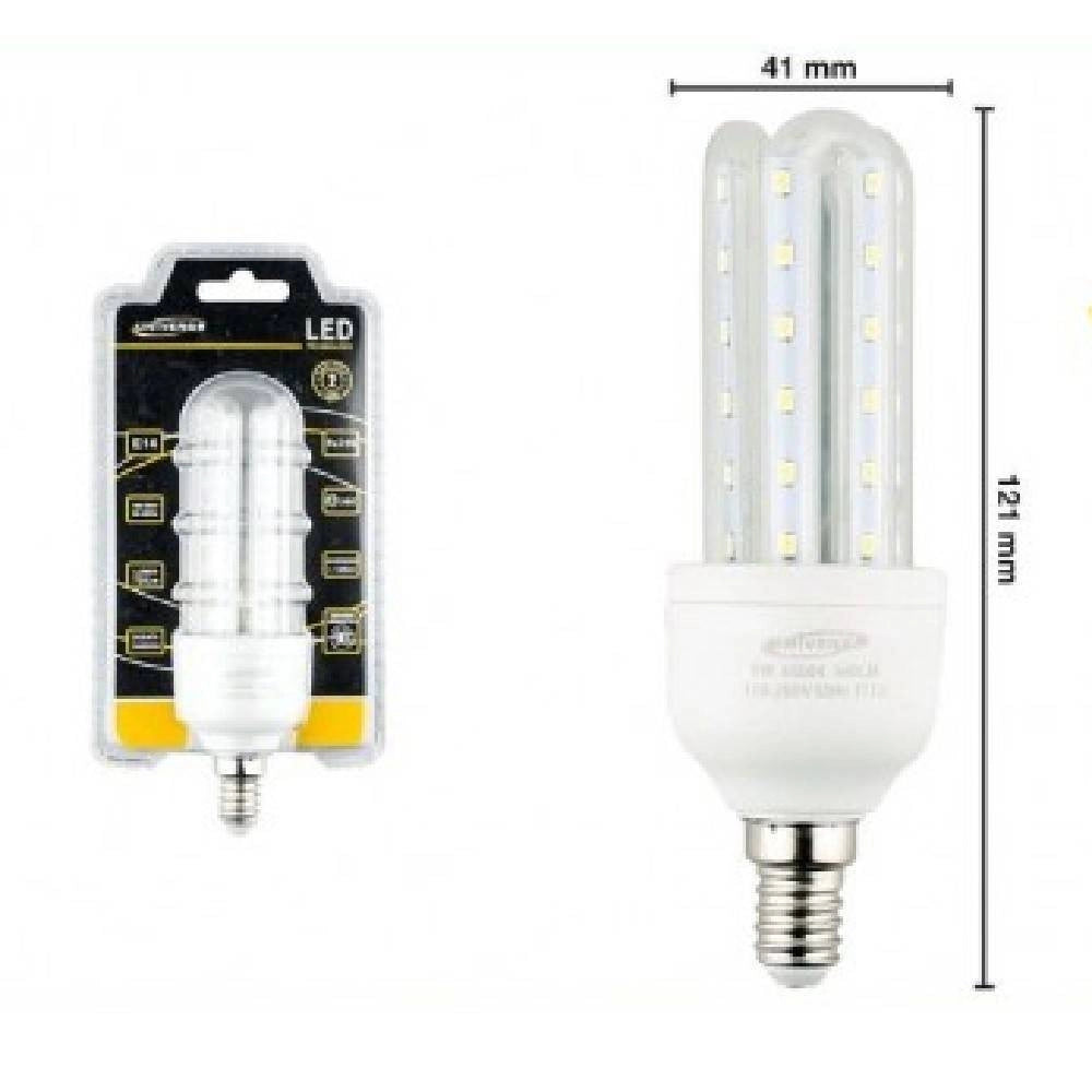 Trade Shop - Lampadina Led E27 3u 6 W Luce Fredda 6500k Naturale 4000k Calda 3000k 36d 3u02t - -bianco Freddo      -