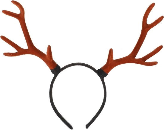 Cappello multifunzionale per la testa con corna - Carino e divertente cappello per Natale