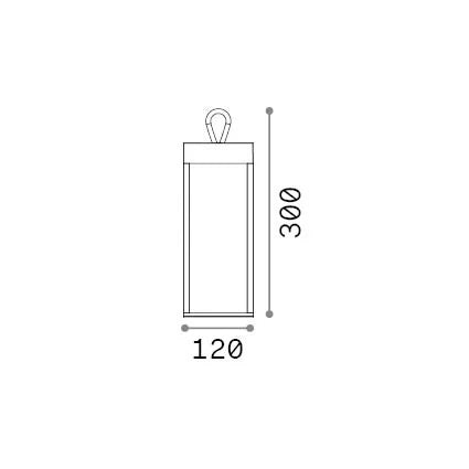 Lampada Da Tavolo Enya LED 5W Luce Calda 3000K Finitura Nera Ideal Lux