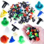 Set di Rivetti Universali per Auto Rosfix – 200 Pezzi | Materiale Plastico, Multicolore, Lunghezza 1-4 cm