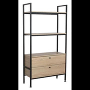 LIBRERIA HAMILTON 2 MENSOLE + 2 CASSETTI DIM. 78X30X147 CM