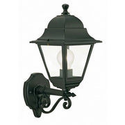 Applique Media In Alto E27 linea old nero