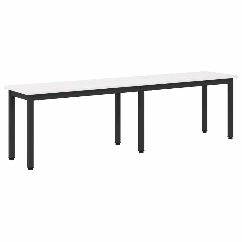 panchina Bianco 160 x 35 x 45 cm Pino massello 892776
