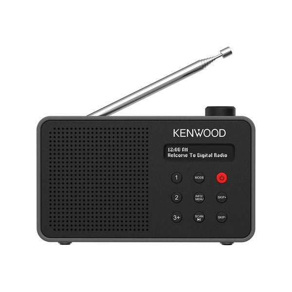 Radio kenwood cr m25dab b dab+ automatic safety alert black e grey