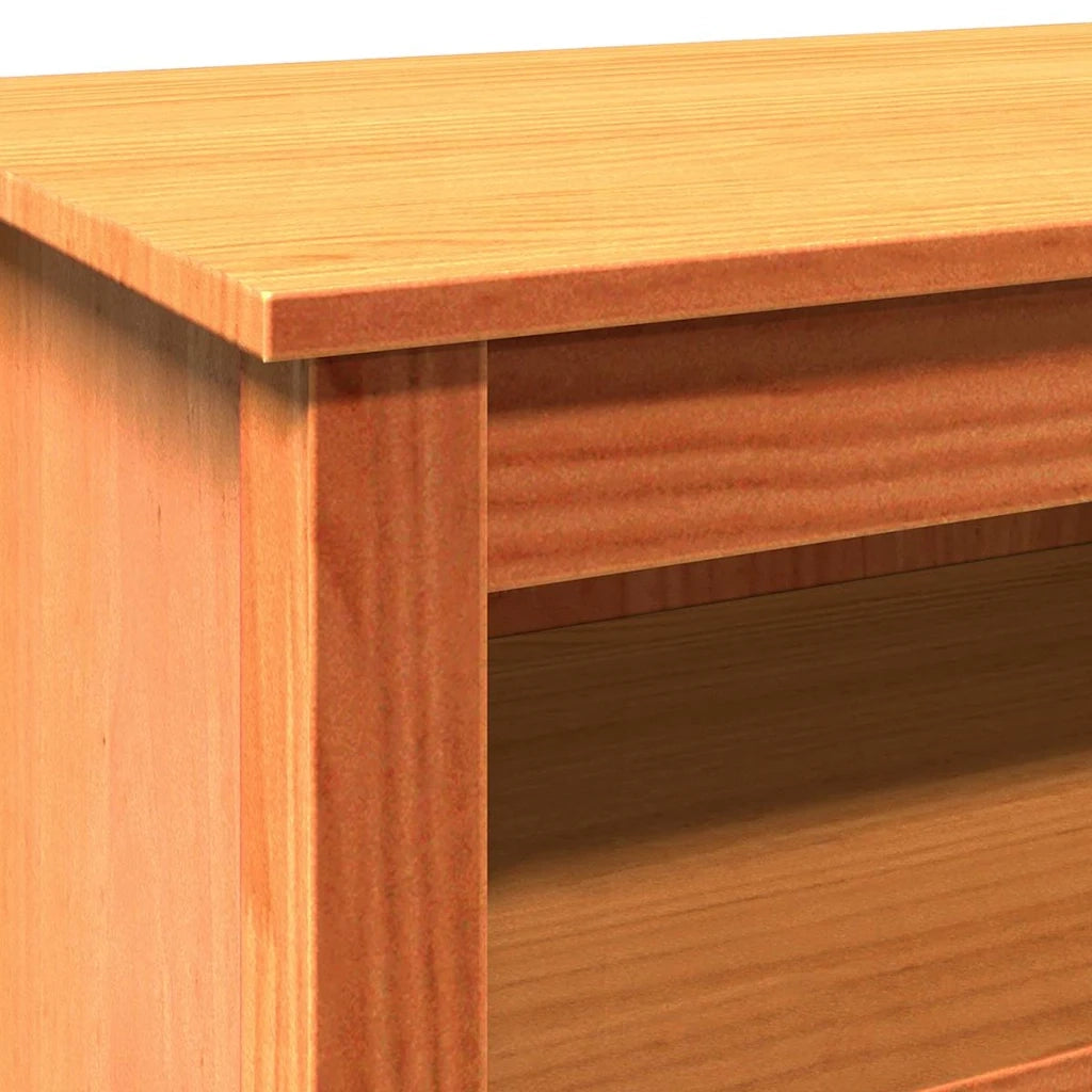 Panchina con contenitore Marrone cerato 110 x 38 x 45,5 cm 869910