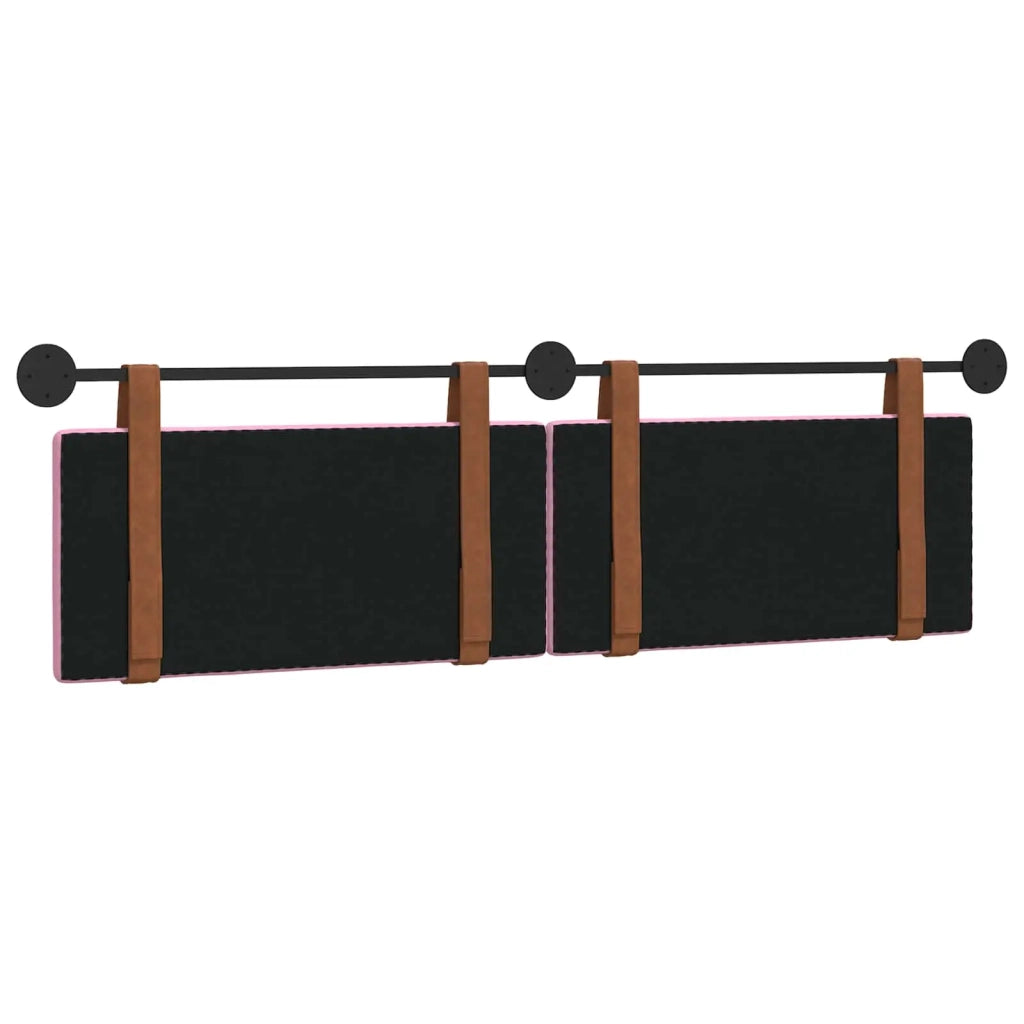 Testata appesa Tinta unita Rosa 190 x 55 x 5 cm PU Antico 42031523